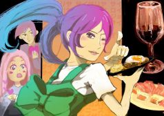 ファミレスの店員さん