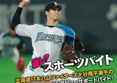 野球 大谷翔平 二刀流 北海道日本ハムファイターズ タウンワークマガジン アルバイト バイト パート 求人 仕事 求人情報 タウンワーク townwork