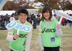 マラソン アシックス ASICS 42195DASH!! イベント タウンワーク townwork